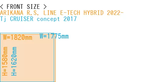 #ARIKANA R.S. LINE E-TECH HYBRID 2022- + Tj CRUISER concept 2017